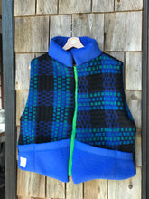 Charger l'image dans la galerie, Gilet Laine Bleue M/L
