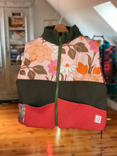 Charger l'image dans la galerie, Gilet Kaki & Corail M/L