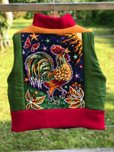 Charger l'image dans la galerie, Gilet Coq Multicolor