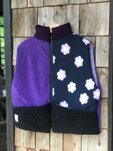 Charger l'image dans la galerie, Gilet violet noir 🌻 M/L