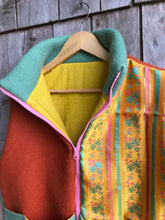 Charger l'image dans la galerie, Gilet brique et jaune M/L