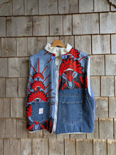 Charger l'image dans la galerie, Gilet Bleu Jean L/XL