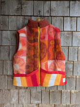 Charger l'image dans la galerie, Gilet terracotta et orange - L/XL