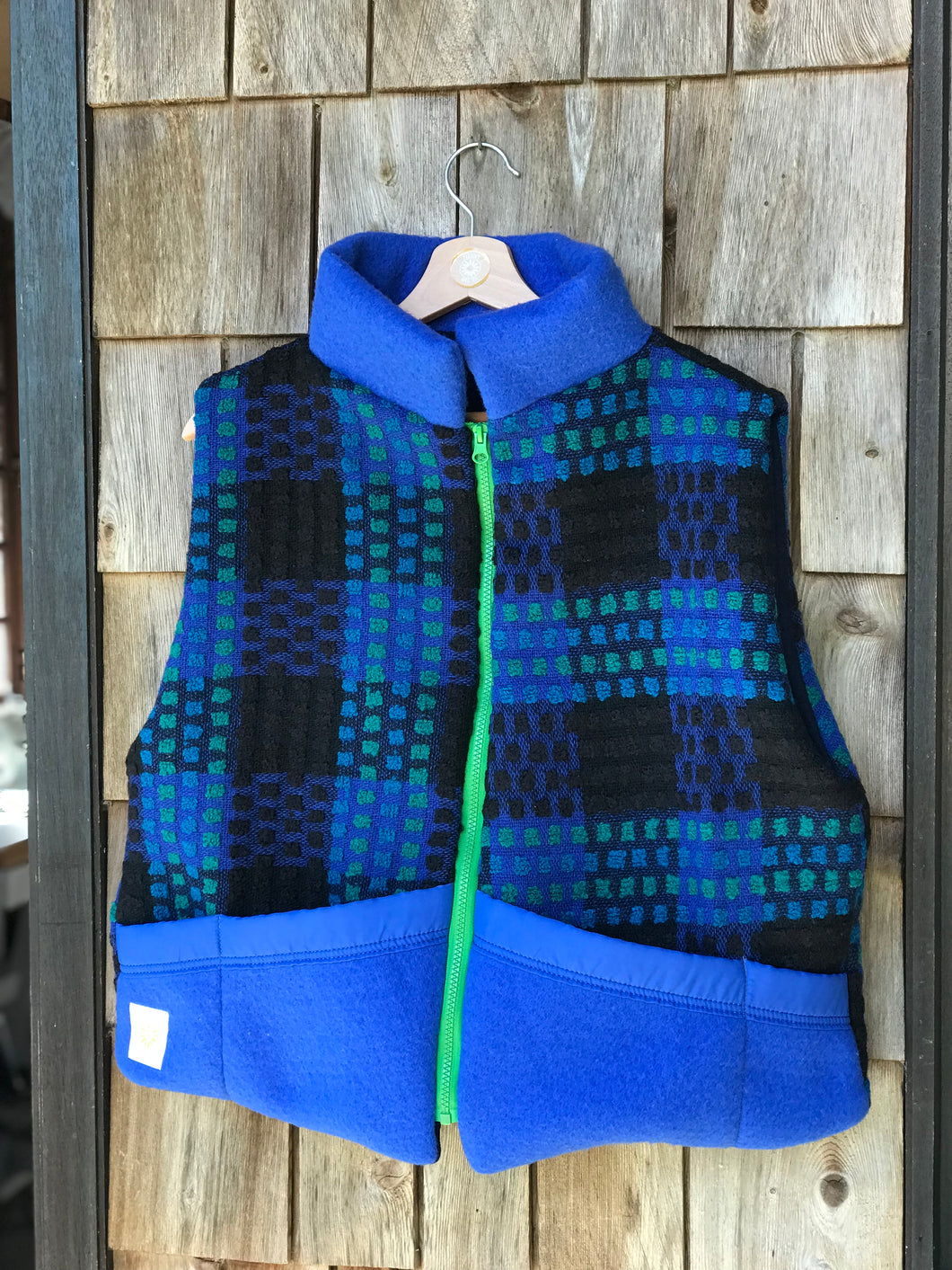 Gilet Laine Bleue M/L