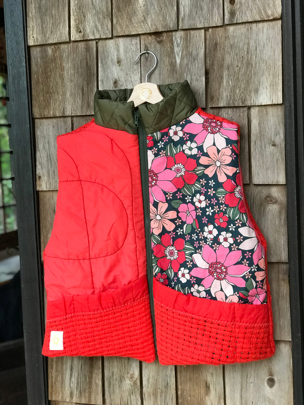 Gilet Corail et Kaki M/L