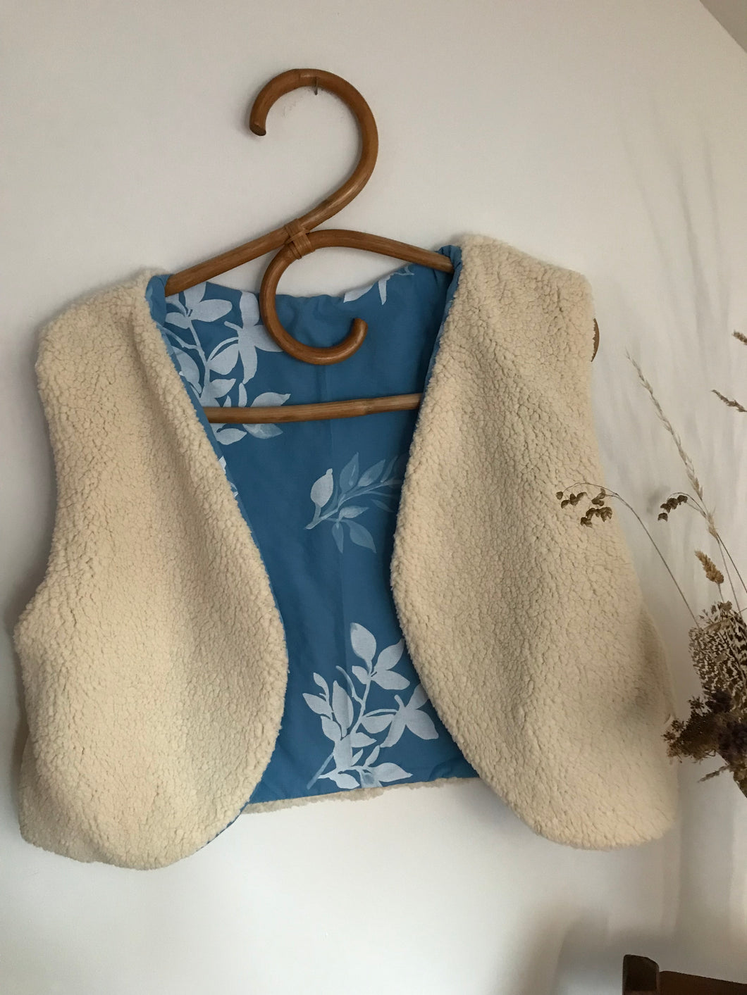 Gilet de Berger Bleu ciel S/M