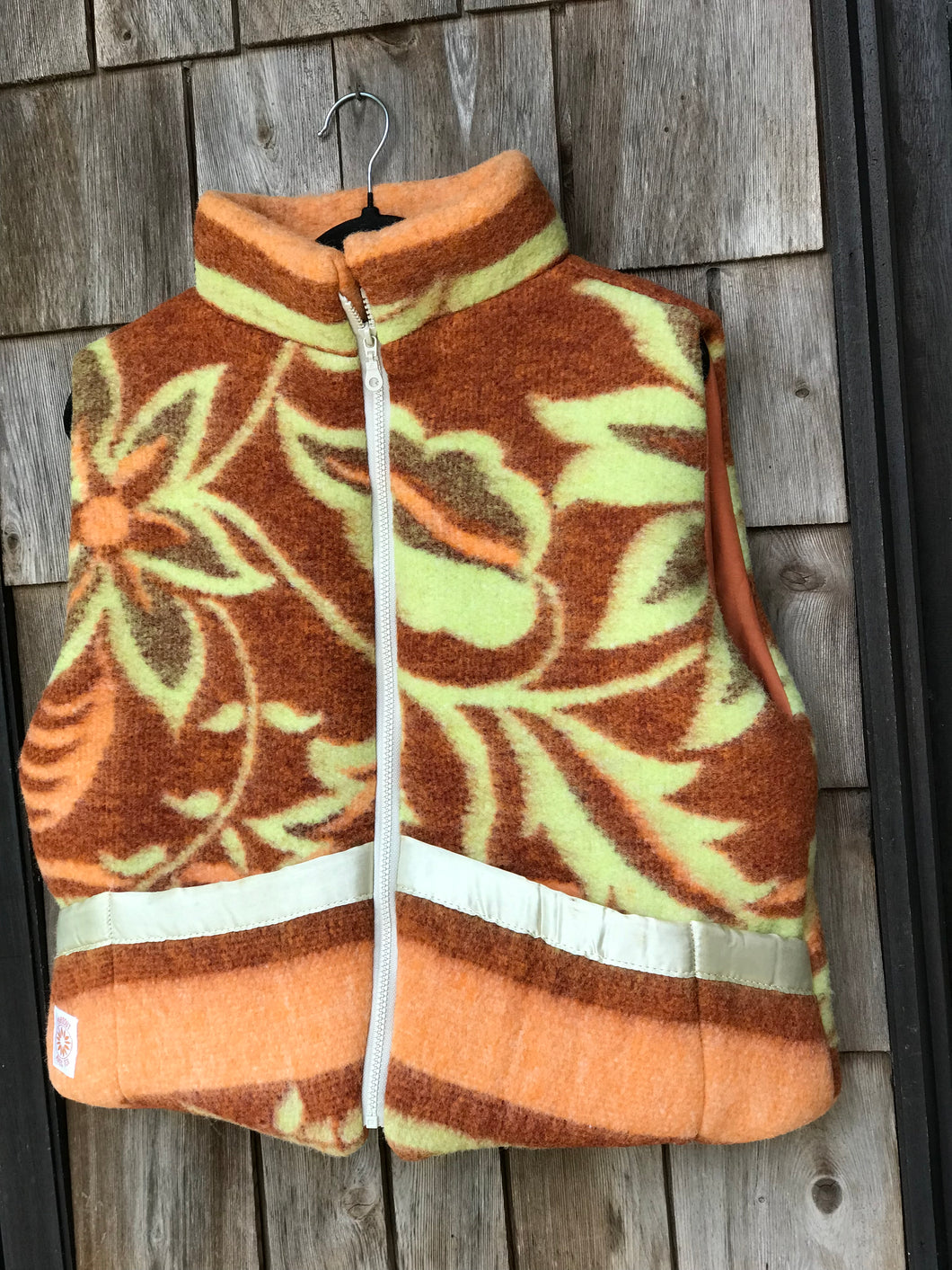 Gilet Feu fleuri M/L