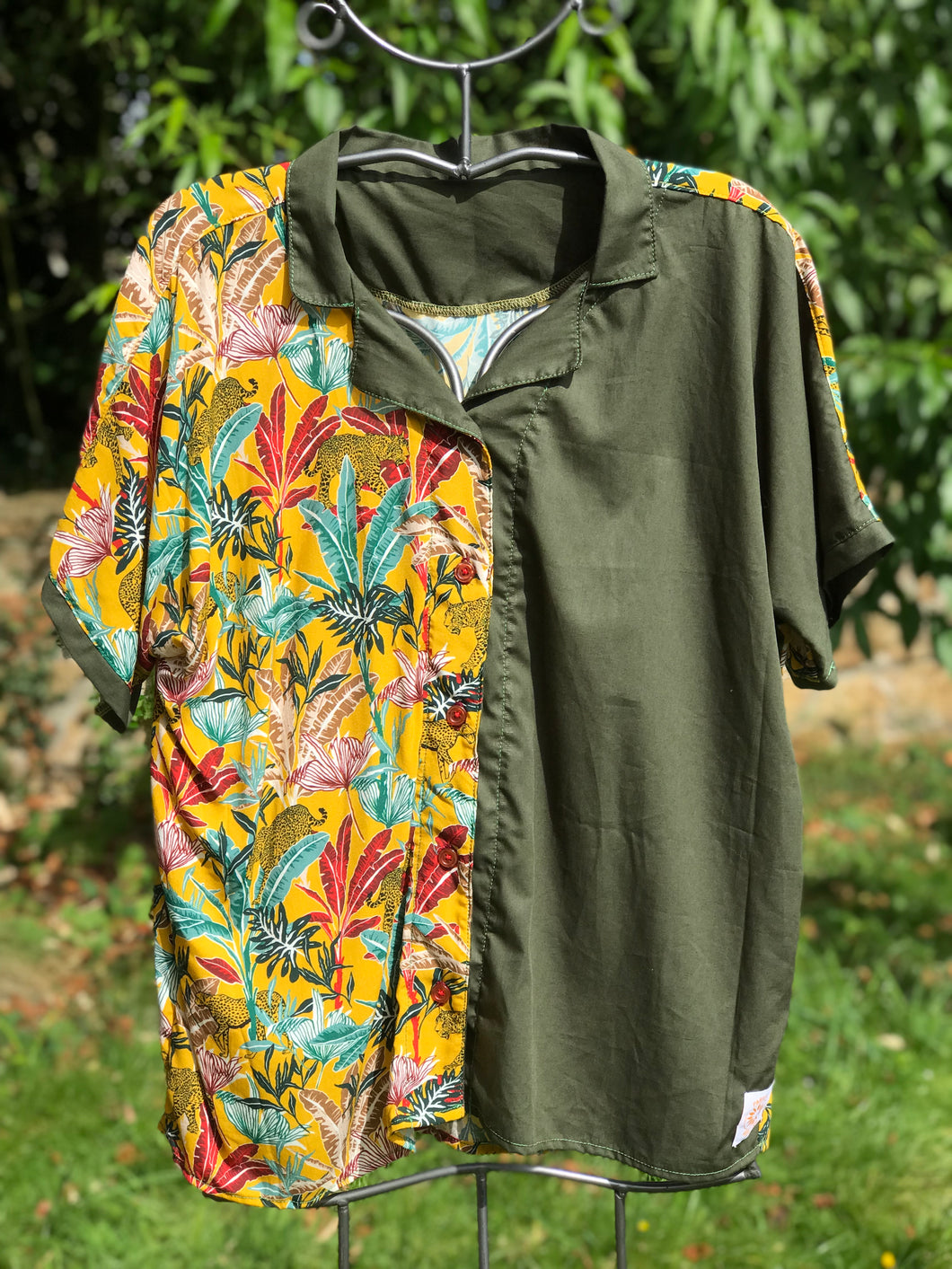 Chemise Kaki tigre