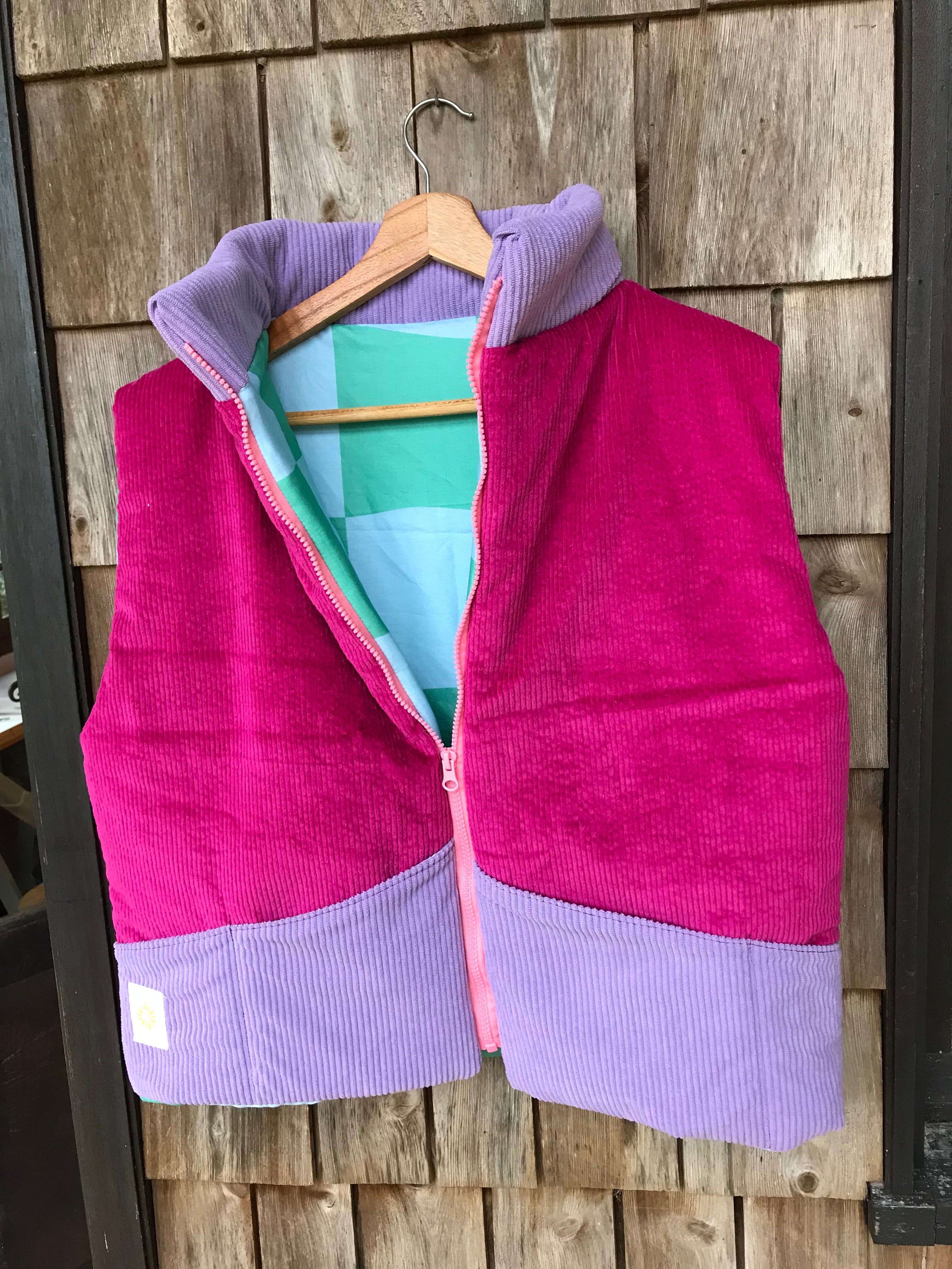 Gilet Canevas Mauve M/L