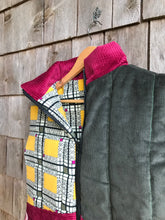 Charger l'image dans la galerie, Gilet Kaki et Framboise M/L
