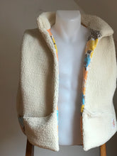 Charger l&#39;image dans la galerie, Gilet Vintage fleuri
