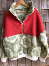 Charger l'image dans la galerie, Pull vert &amp;orange - L/XL
