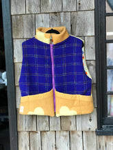 Charger l&#39;image dans la galerie, Gilet Mauve &amp; Jaune M/L
