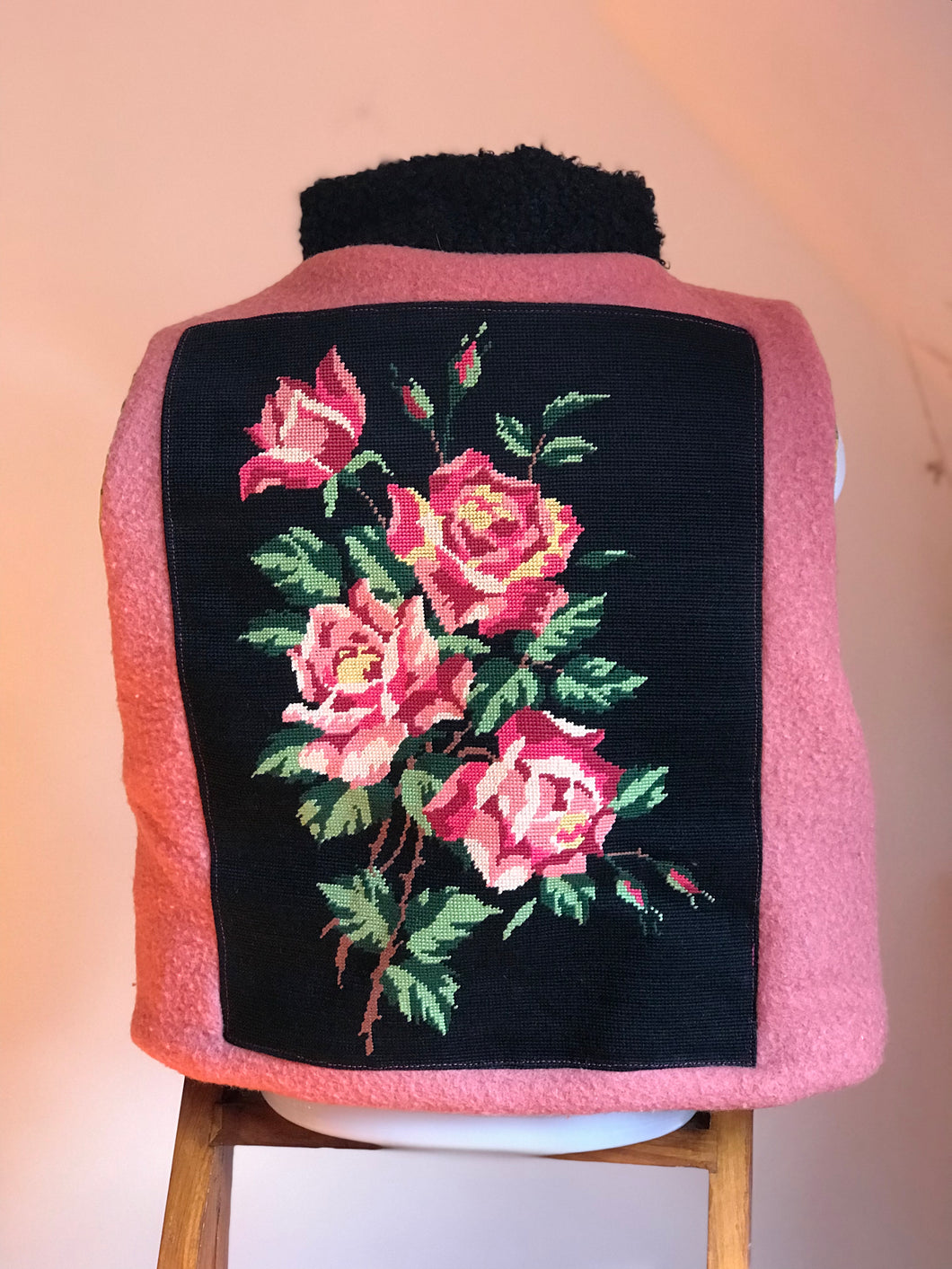 Gilet Rose Noire