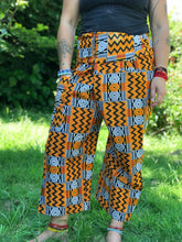 Charger l&#39;image dans la galerie, Pantalon Orange et Blanc
