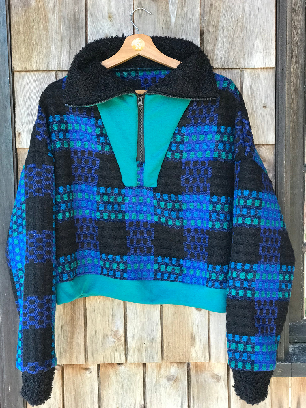 Pull Bleu vert - M/L