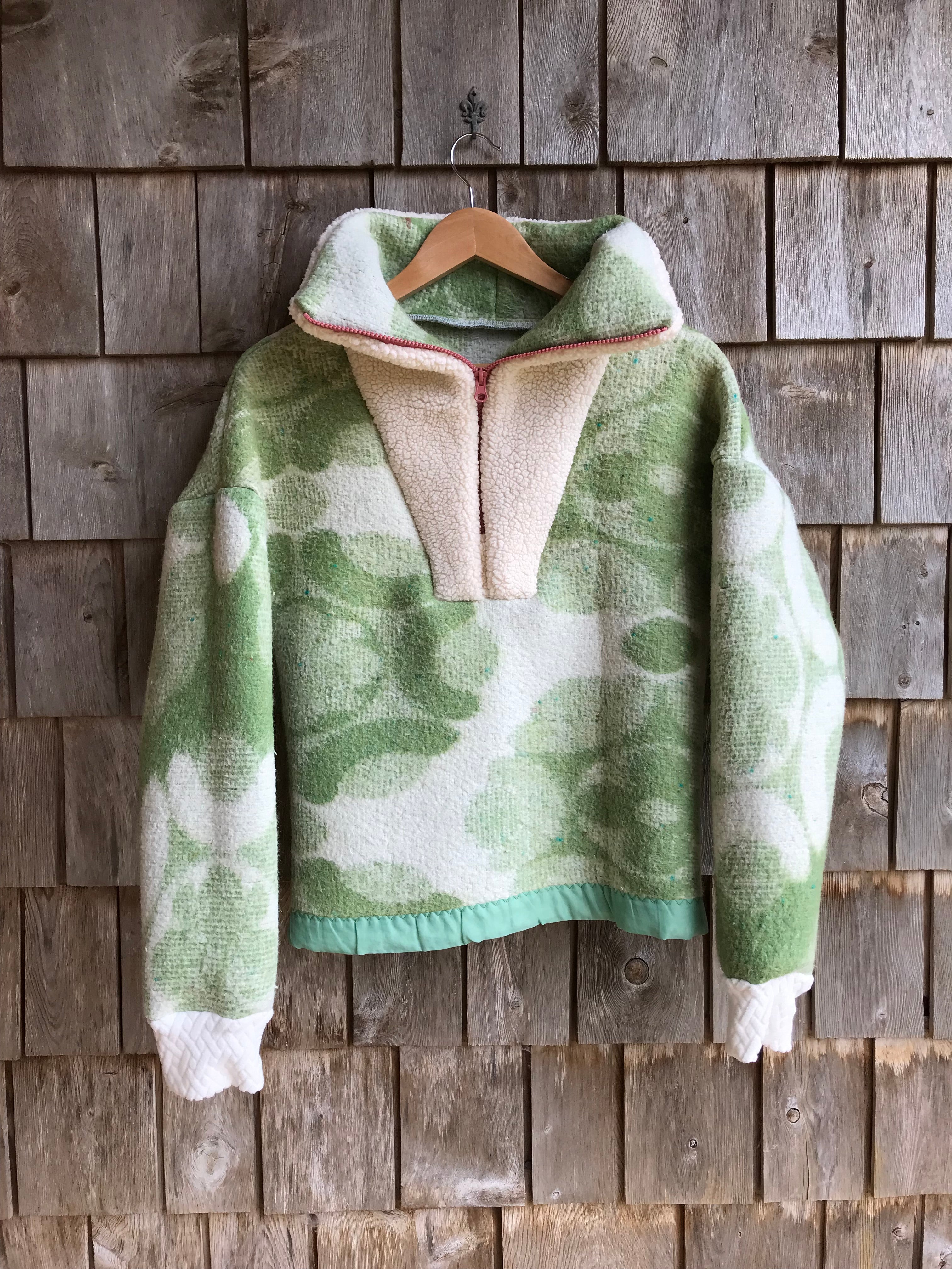 Pull Vert clair - S