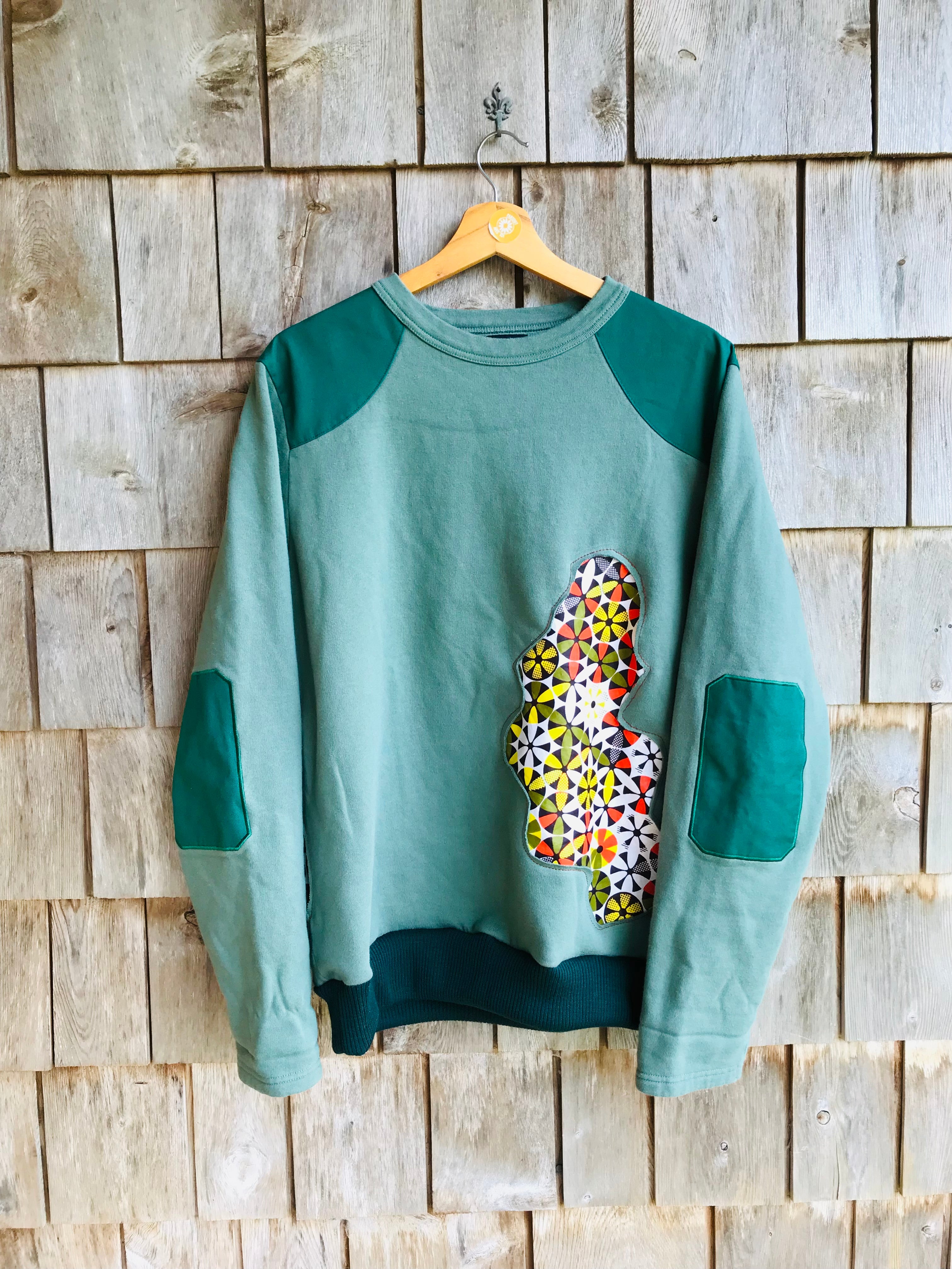Sweat vert - L