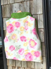 Charger l&#39;image dans la galerie, Gilet Vert et Rose M/L
