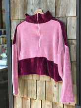 Charger l&#39;image dans la galerie, Pull Rose et Bordeaux - M/L
