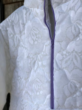 Charger l&#39;image dans la galerie, Pull Dentelle blanc - M/L
