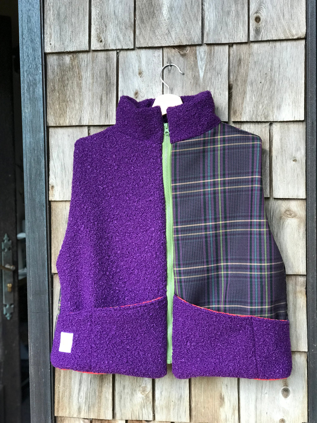 Gilet Mauve tartan M/L