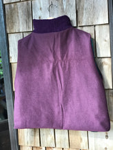 Charger l&#39;image dans la galerie, Gilet Prune fleurs M/L
