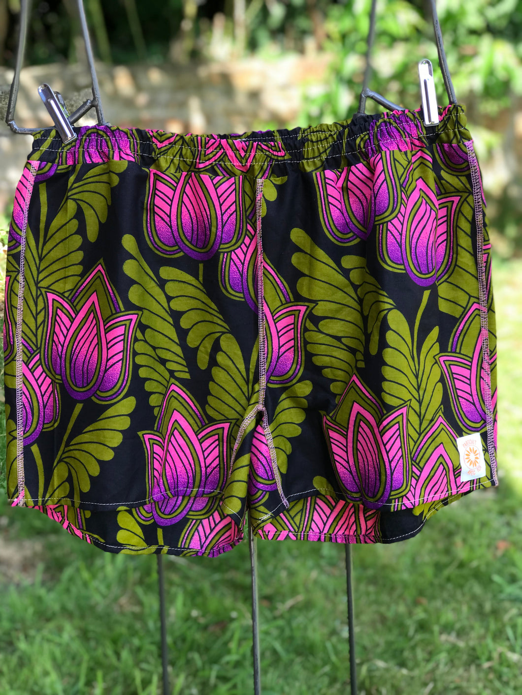 Short Rose & vert - L