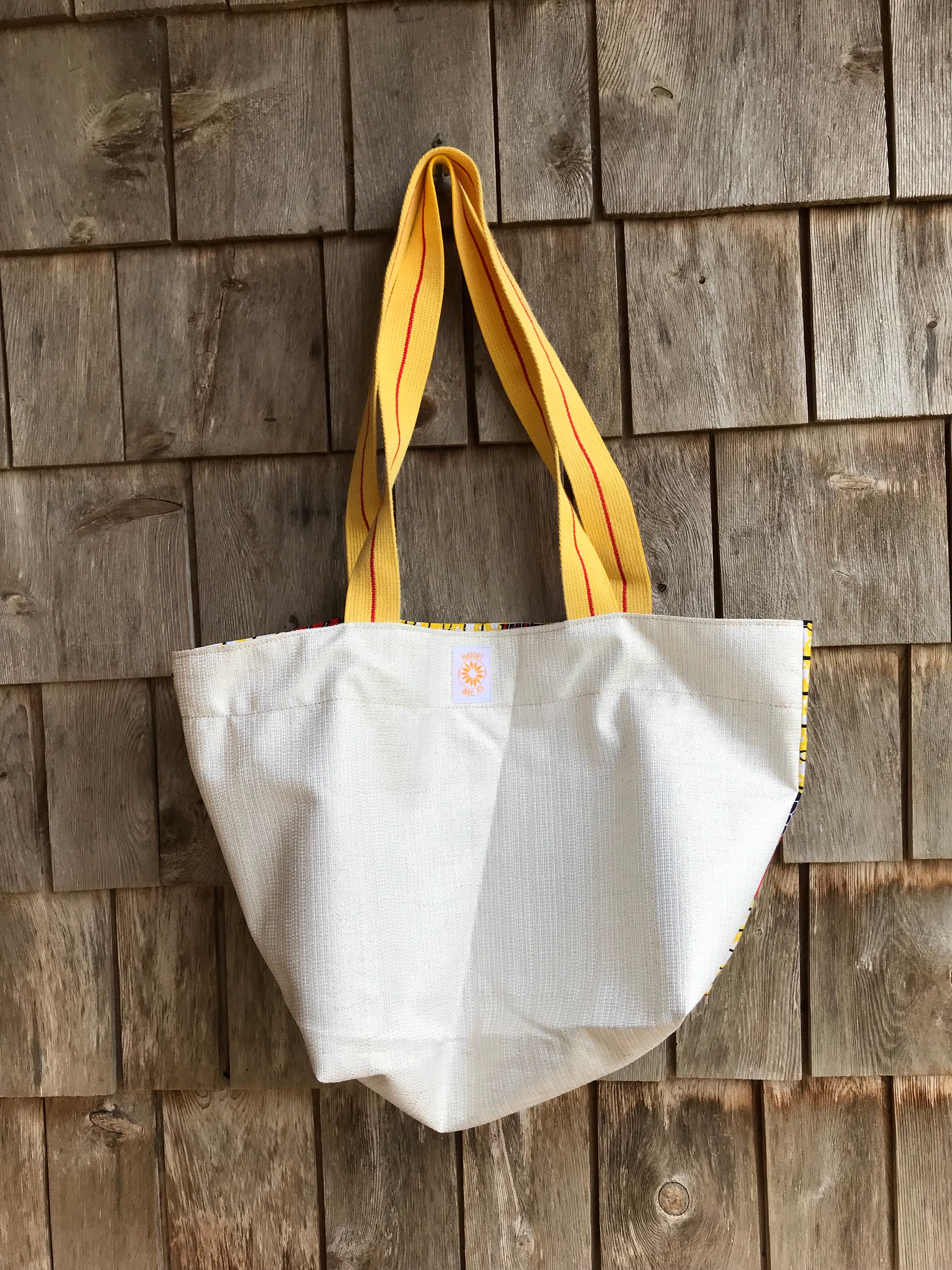 Tote-bag Wax jaune