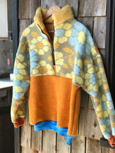 Charger l&#39;image dans la galerie, Pull Fleuri orange - M/L
