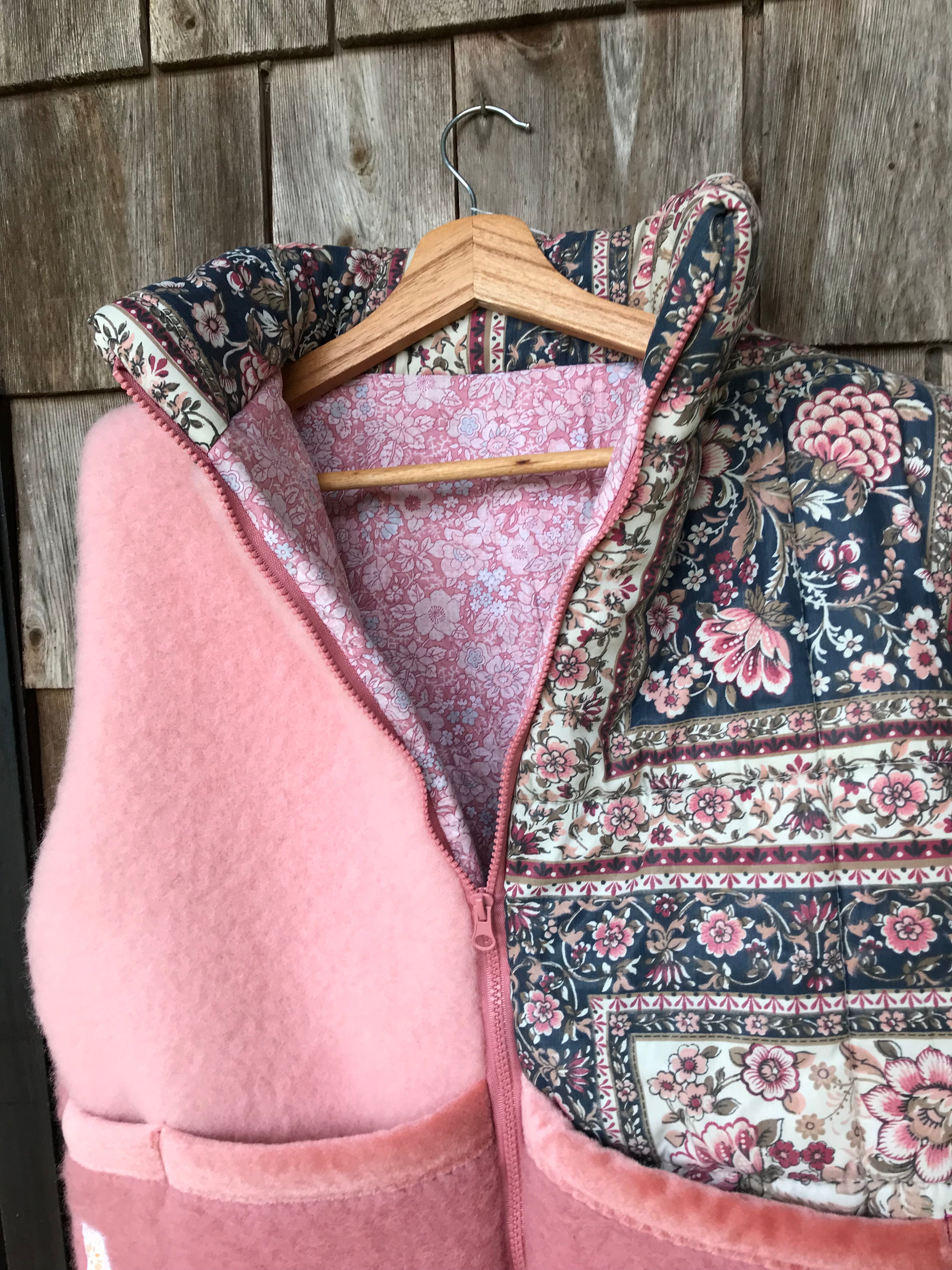 Gilet Canevas Rose M/L