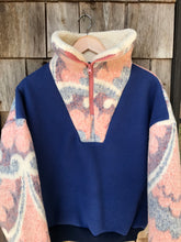 Charger l'image dans la galerie, Pull Rose et bleu - M/L
