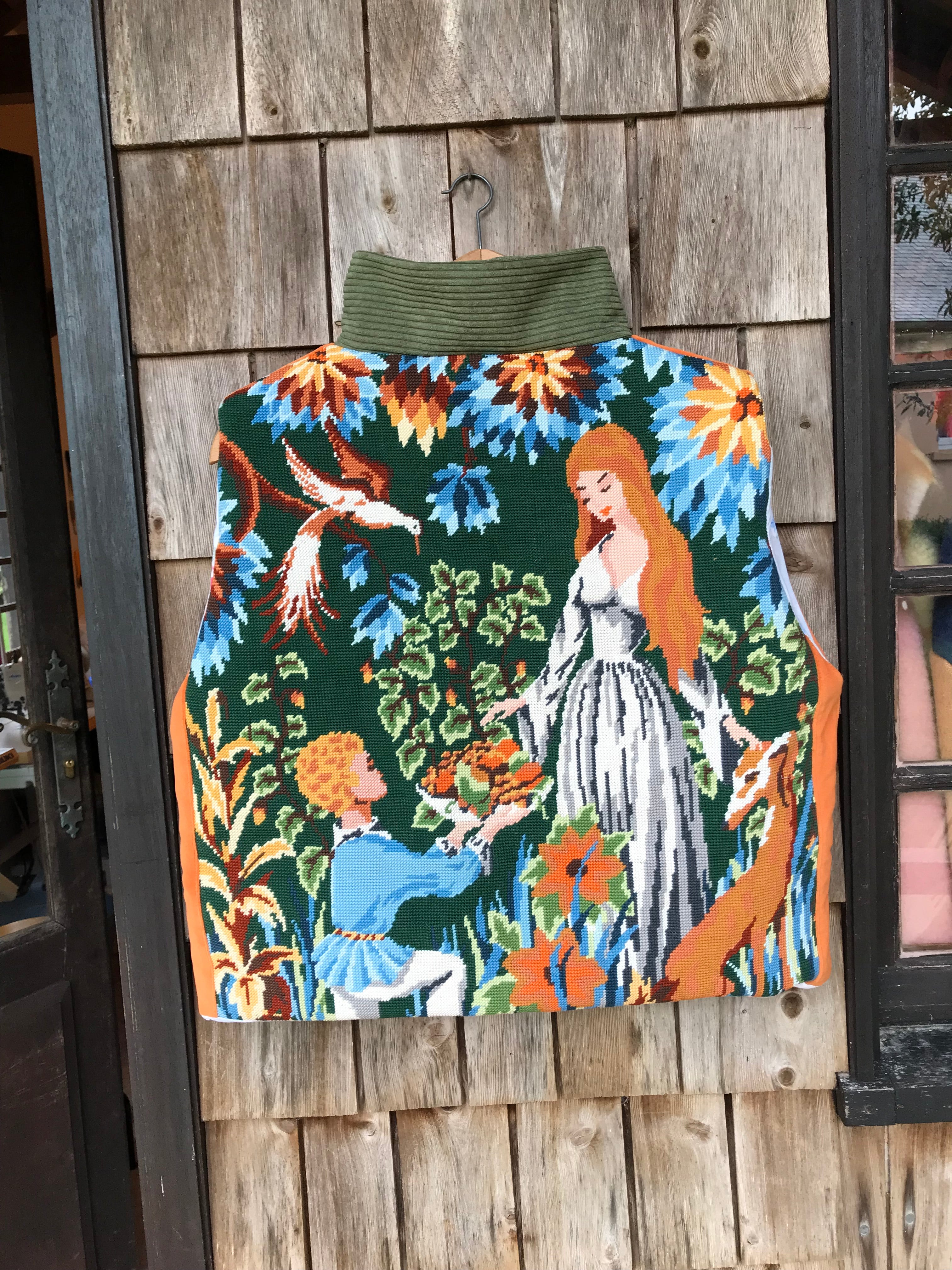 Gilet Canevas Orange M/L