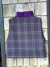 Charger l&#39;image dans la galerie, Gilet Mauve tartan M/L
