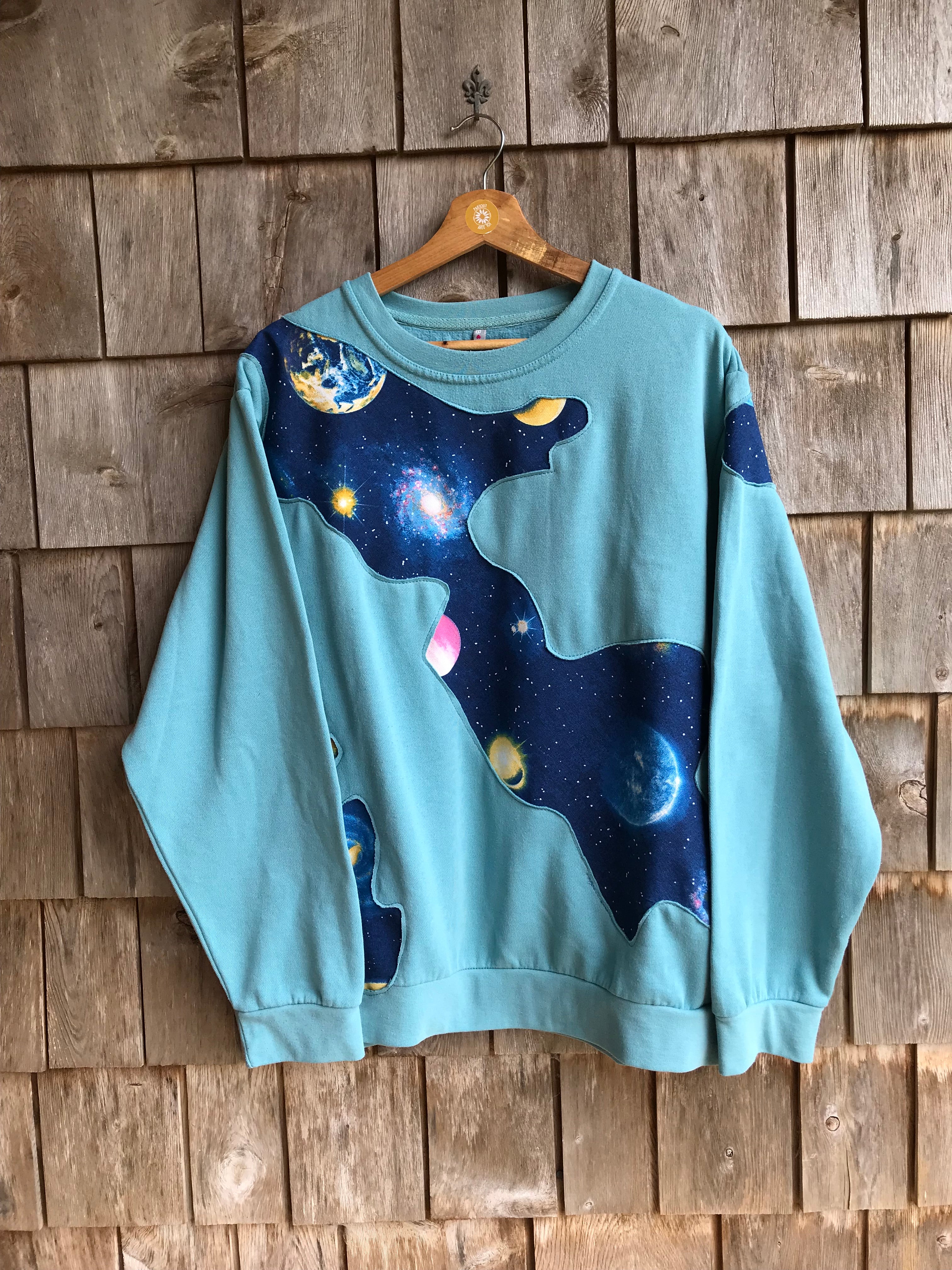 Sweat Bleu ciel - L