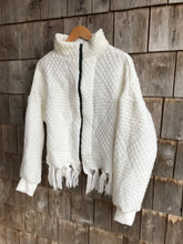 Charger l'image dans la galerie, Veste Blanche frange - M/L
