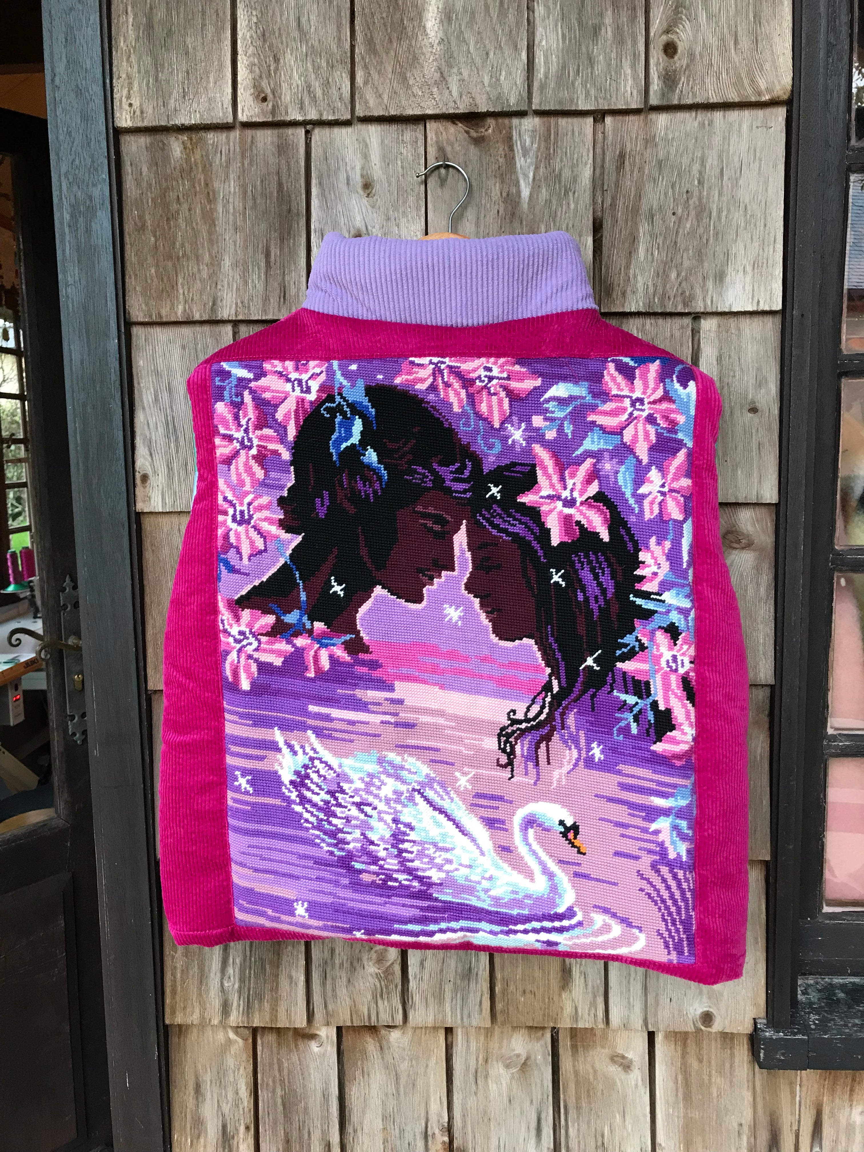 Gilet Canevas Mauve M/L