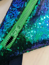 Charger l&#39;image dans la galerie, Big banana Sequins bleu vert
