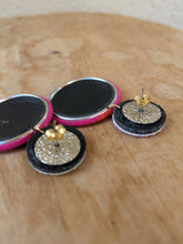 Charger l'image dans la galerie, Boucles rondes Rose paillettes
