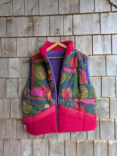 Charger l'image dans la galerie, Gilet canevas Coq Multicolor L/XL
