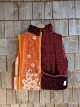 Charger l'image dans la galerie, Gilet Orange et bordeaux M/L
