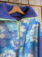 Charger l'image dans la galerie, Pull bleu et mauve - M/L
