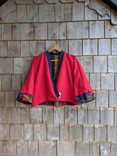 Charger l'image dans la galerie, Veste kimono Rouge
