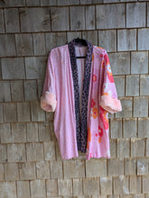 Charger l'image dans la galerie, Kimono rose et léopard
