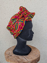 Charger l'image dans la galerie, Turban Flex Wax rouge
