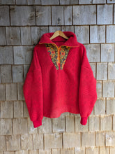 Charger l'image dans la galerie, Pull rouge automne - L/XL
