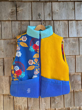 Charger l'image dans la galerie, Gilet Fleurs Jaune M/L
