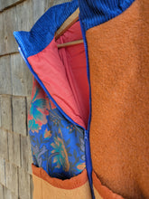 Charger l'image dans la galerie, Gilet bleu &amp; brique M/L
