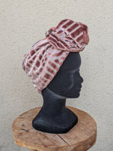Charger l'image dans la galerie, Turban Flex Velours rose poudré
