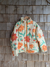 Charger l'image dans la galerie, Veste fleurs orange - L/XL

